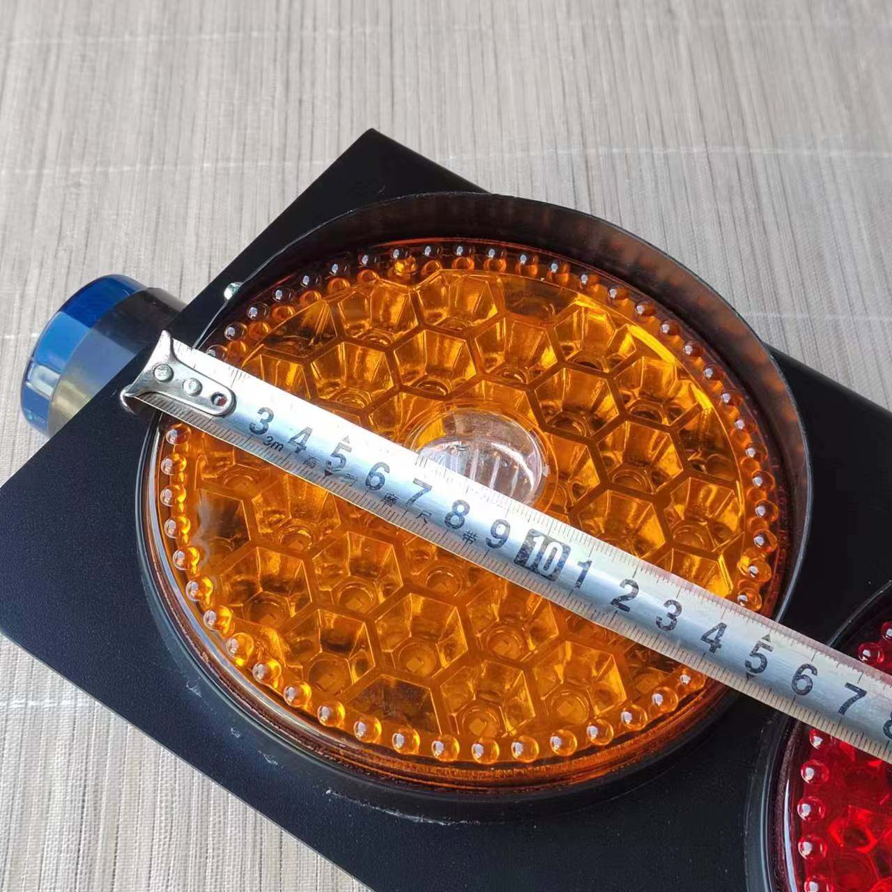 LED五寸中集挂车后尾灯三联货车24V防水刹车爆闪转向后组合灯三圆,淘宝优惠券,粉丝福利购,淘宝优惠卷