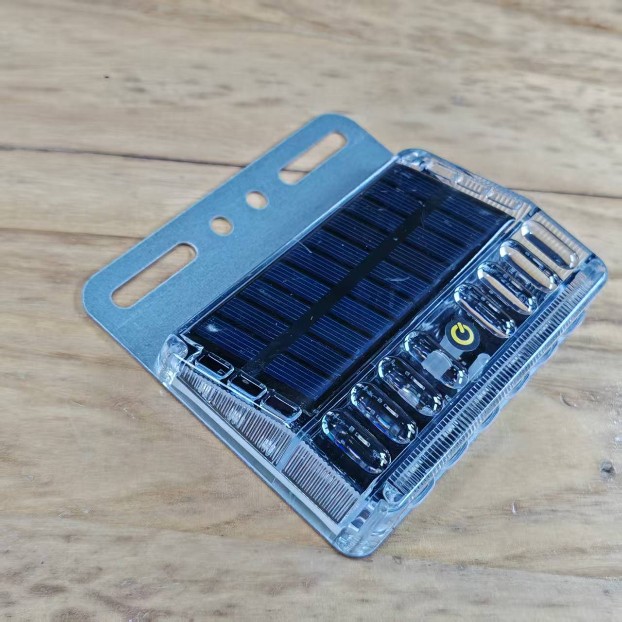 LED太阳能货车警示灯边灯爆闪灯照地防追尾灯摩托车电动车示宽灯 - 图3