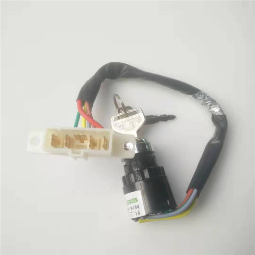农用五征时风车点火开关点火锁三轮四轮专用带线钥匙打火锁启动器 - 图2