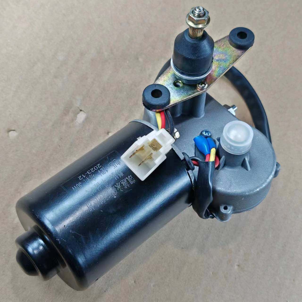 单刮雨刮器电机二线三四五线长轴农用三轮车工程车纯铜线圈拖拉机,淘宝优惠券,粉丝福利购,淘宝优惠卷