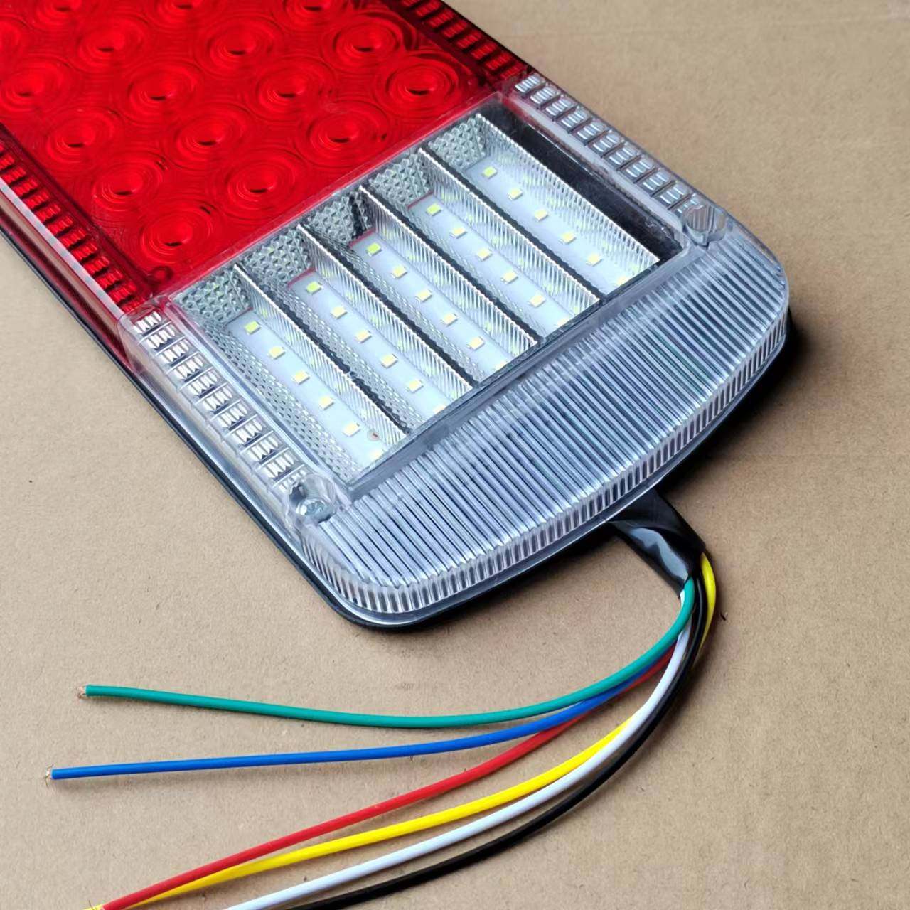 平镜LED斯太尔后尾灯总成货车24V超亮倒车转向灯刹车电子尾灯防水,淘宝优惠券,粉丝福利购,淘宝优惠卷