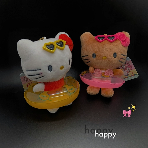 Милый плавательный круг, плюшевая подвеска, японская кукла, кот, подарок на день рождения