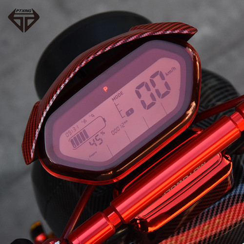适用小牛电动车改装前小挡风UQI U1 U+A U+B N1S NGT仪表壳保护框 - 图1