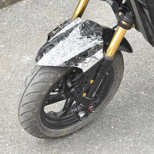 适用九号机械师M95c电动车改装前挡泥板小牛MQIL/N1S/U+挡水板瓦 - 图0