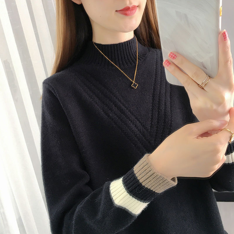 大码女装胖mm春装遮肉针织打底衫胖妹妹毛衣遮肚上衣显瘦藏肉23仙,淘宝优惠券,粉丝福利购,淘宝优惠卷