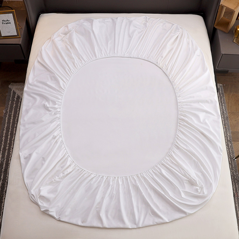 纯棉床笠单件全棉床套席梦思保护套防尘薄乳胶纯色防滑加高床垫罩,淘宝优惠券,粉丝福利购,淘宝优惠卷