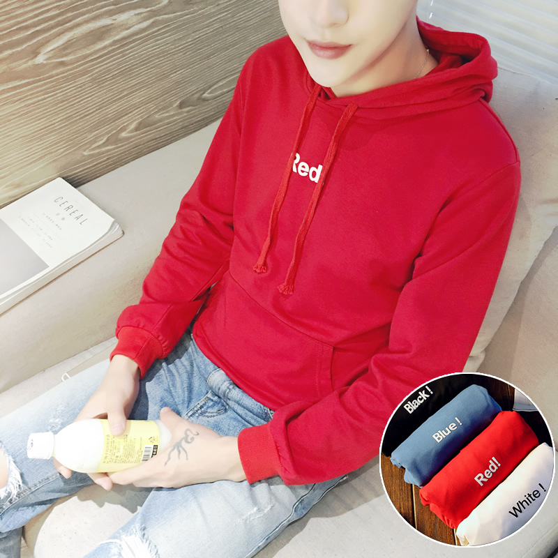 套头带帽男学生韩版潮流戴帽子卫衣 sunquan服饰卫衣