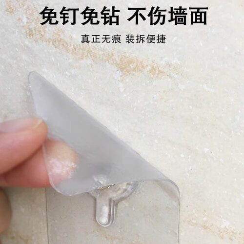 大号吊环挂钩晾衣绳户外固定器不锈钢吊钩天花板吊顶免打孔粘钩 - 图2