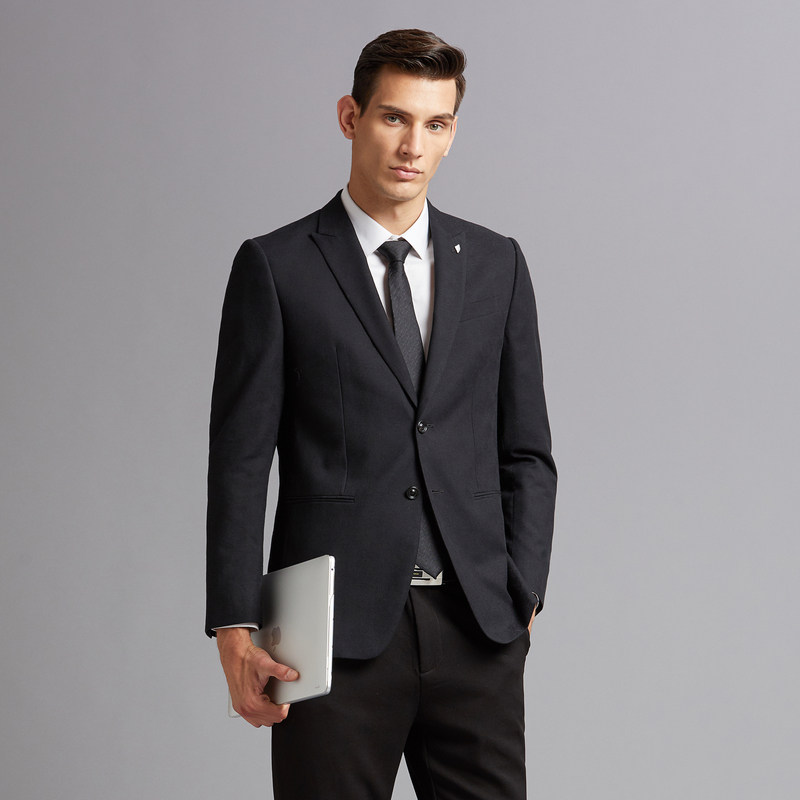 MENHARDUM/蔓哈顿男装秋季新品男士商务西服外套纯色职场单西,淘宝优惠券,粉丝福利购,淘宝优惠卷