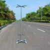 Floor-standing hanging bracket single-pole clothes drying rod indoor simple clothes hanger household bedroom clothes rack balcony cool clothes hanger