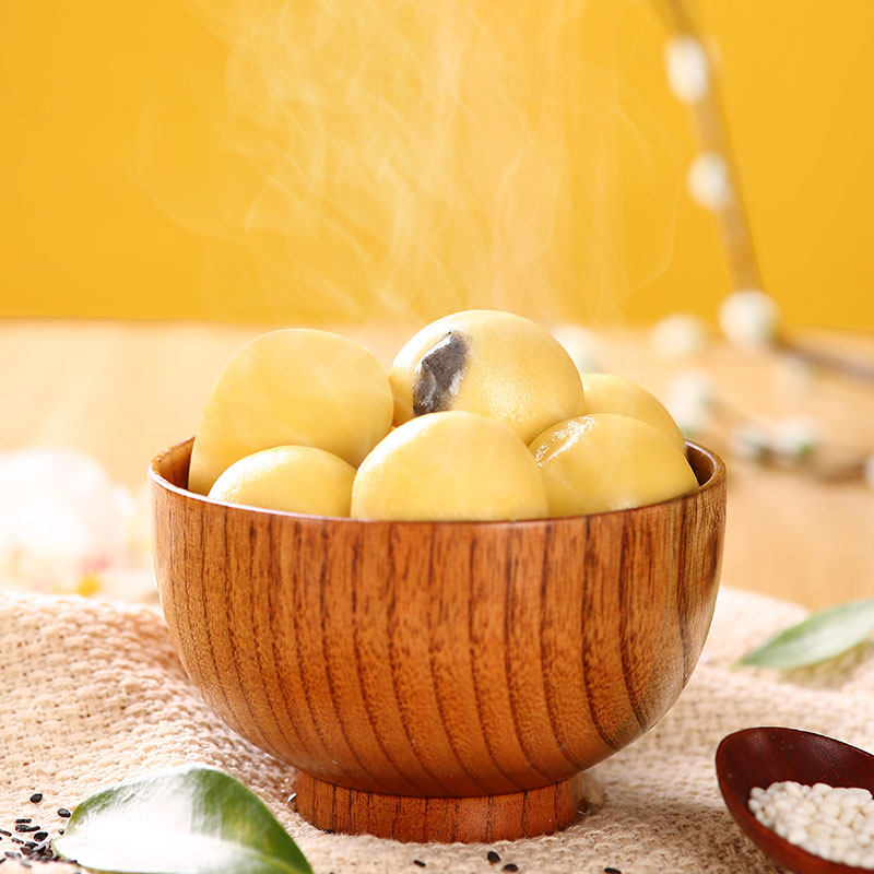 稻香私房大黄米汤圆黑芝麻五仁钙奶新品福袋造型网红元宵节汤圆