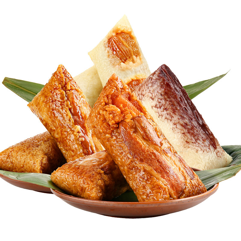 稻香私房蛋黄鲜肉粽端午咸粽早餐粽子