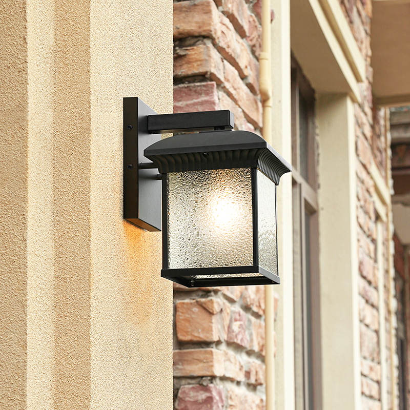 户外防水壁灯太阳能庭院外墙灯别墅大门两侧柱子照明灯花园露台灯,淘宝优惠券,粉丝福利购,淘宝优惠卷