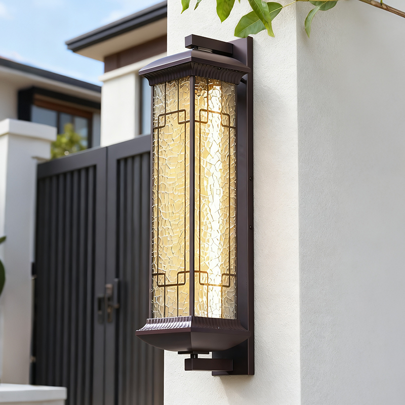 太阳能户外壁灯防水庭院灯室外墙别墅大门口柱子新中式复古露台灯,淘宝优惠券,粉丝福利购,淘宝优惠卷