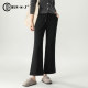 ພາກຮຽນ spring ເກົ້າຈຸດ boot-cut pants ກິລາຂອງແມ່ຍິງ flared pants