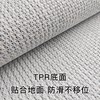 French cream style carpet bedroom bedside blanket master bedroom long strip floor mat in front of the bed high-end room loop velvet foot mat