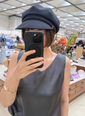 姜妍甩饼同款国现CA4LA报童帽TAM02880*02854/02814不挑脸型02837