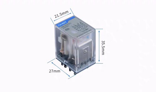 正泰昆仑小型中间电磁继电器NXJ-2Z1(D AC220V DC24V HH52P MY2NJ - 图1