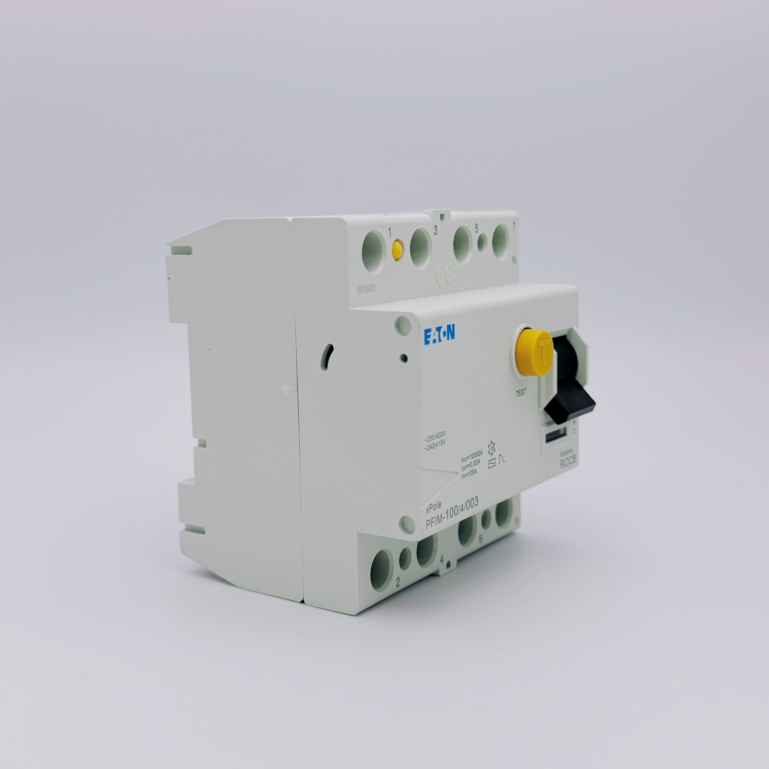 EATON伊顿漏电保护断路器PFIM-63 25 40 80 100/4/003 30mA瞬动型 - 图1