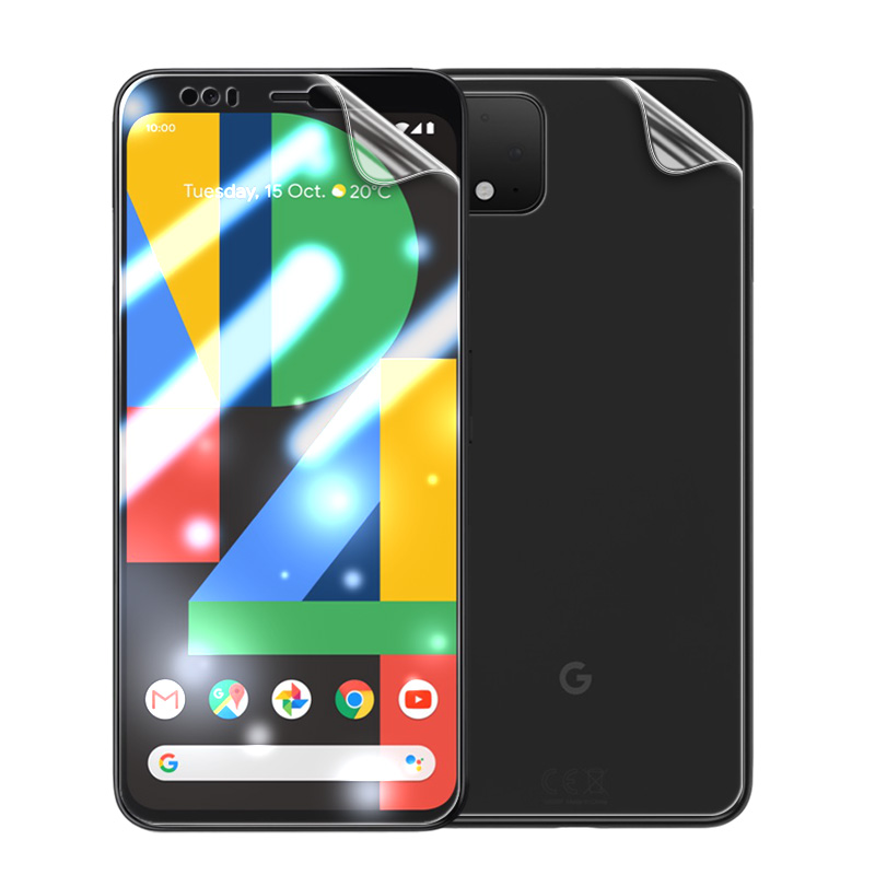 适用谷歌Pixel4钢化膜4xl手机膜Pixel5水凝膜4a后膜Pixel3膜3a/XL - 图0