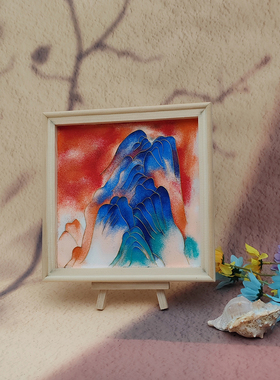 故宫系列手工画景泰蓝diy创意