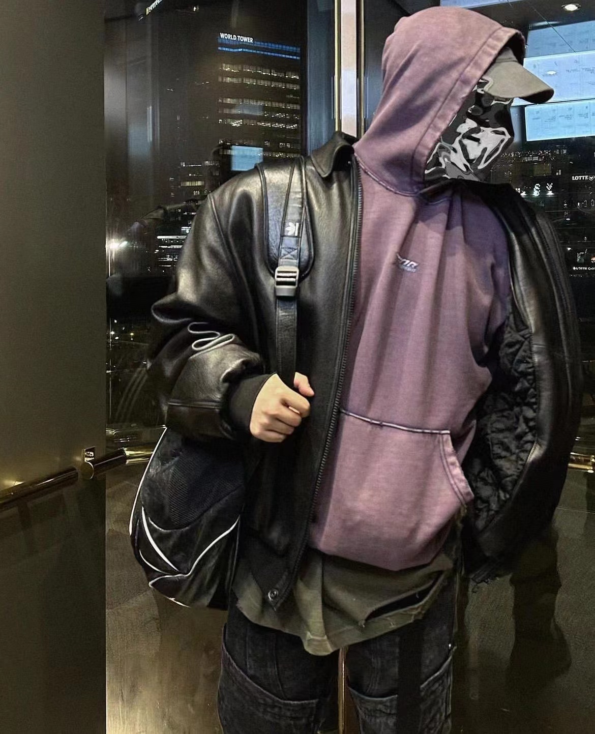 Far archive VINTAGE WASHEDHOODIE破坏水洗做旧棱骨连帽vibe卫衣 - 图0