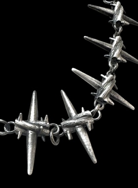 emostanceclub 25FW CROWN OF THORNS CHAIN 12LINK