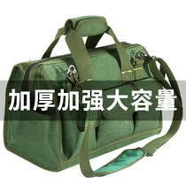 Reinforced Thickened Canvas Kit Large Number Electrician Bag Multifunction Repair Sails Buru Bag Five Gold Tools Single Shoulder Bag Bag