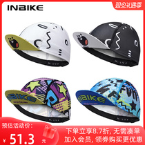 INBIKE road car riding small cap suction sweat speed dry helmet lining cap cloth cap male and female bike small hat