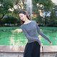 Colorful dance modern dance long-sleeved practice clothes