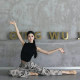 Dance tops for women new short-sleeved ballet body training suit modern dance training suit summer classical dance costume