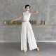 Classical dance body training clothes summer new daily wearable tops backless modern dance short-sleeved dance clothes