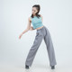 Modern dance practice clothing straight loose classical wide leg pants