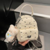 Amy Rabbit Women's Bag 2026 New Trendy Bow Design Handbag Casual Fashion Western Style Backpack