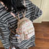 Amy Rabbit Women's Bag 2026 New Trend Versatile Daily Niche Design Cute Western Style Commuting Casual Backpack