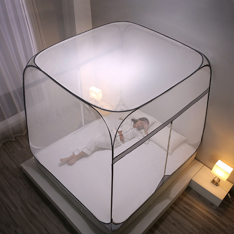 喜富锦蚊帐2025新款家用蒙古包高级免安装防摔儿童婴儿可折叠加密,淘宝优惠券,粉丝福利购,淘宝优惠卷