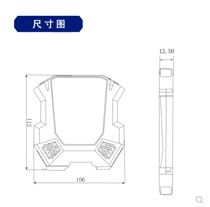 BSQ-8 称重传感器 变送器高精度压力重量放大器4-20MA 0-5V 0-10V - 图2