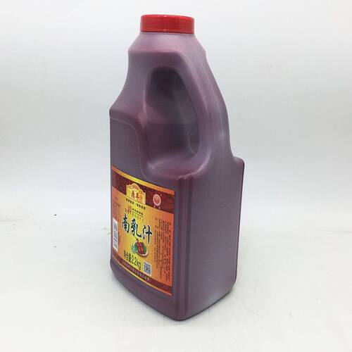 上海鼎丰南乳汁 2.2kg红豆腐乳汁炖红烧肉东坡肉调味料大桶餐饮装 - 图0