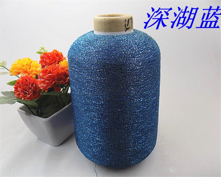 金银丝线配线细闪丝线金丝线手工编织毛线各色亮丝线羊绒配线细线 - 图0