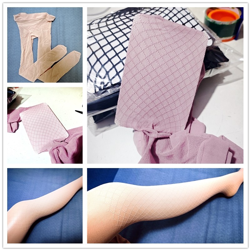 【渐隐虚线斑格网】360°无痕裆cos洛丽塔薄款连裤丝袜提花日韩风,淘宝优惠券,粉丝福利购,淘宝优惠卷