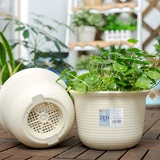 Хилити 12, длинная миска длинных цветов тела, зеленый растение цветочные горшки имитация керамическая смола цветочный горшок