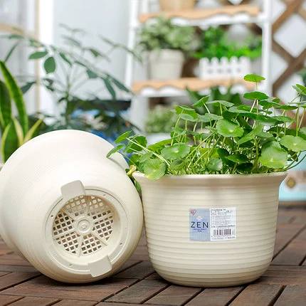 Хилити 12, длинная миска длинных цветов тела, зеленый растение цветочные горшки имитация керамическая смола цветочный горшок