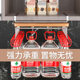 No punch-out kitchen storage rack cabinet tissue lower rack