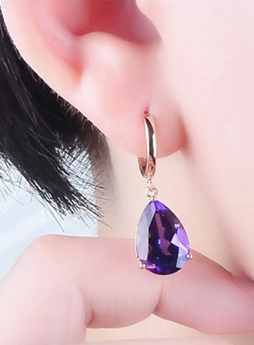 女生时尚珠宝首饰紫水晶