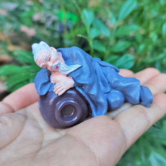 Ancient figure Drunkard ornaments