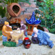 Ancient figure Drunkard ornaments