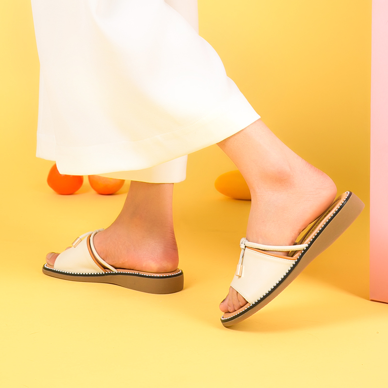 红蜻蜓女鞋官方旗舰店红蜻蜓女鞋夏季新款韩版一字拖罗马度假百搭沙滩舒适女凉拖2