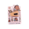 Kapibala mini stapler set for primary school students to bind test paper materials, office desktop, small and labor-saving