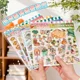 Manxiaomancahuo series landscaping stickers, fun coded goods simulation management miniature scene, handmade DIY decompression stickers