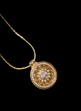 新中式马料白玉髓葫芦福禄项链 水灵水灵 白玉髓葫芦锆石耳环百搭